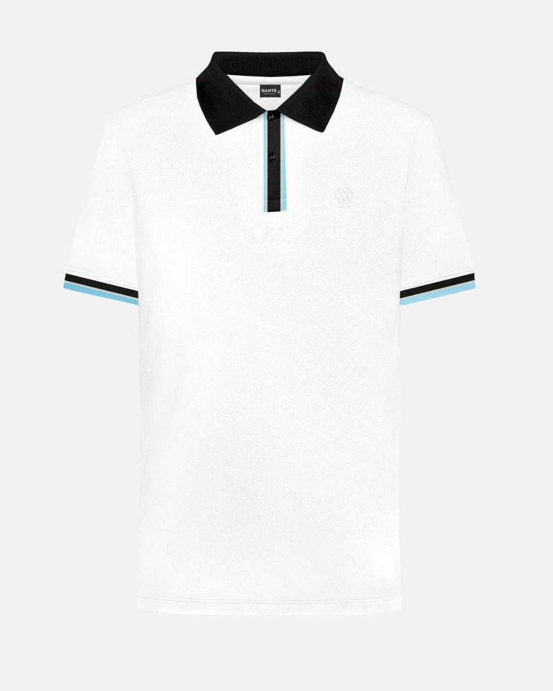 Polo uomo antimacchia Santorini in cotone piqué