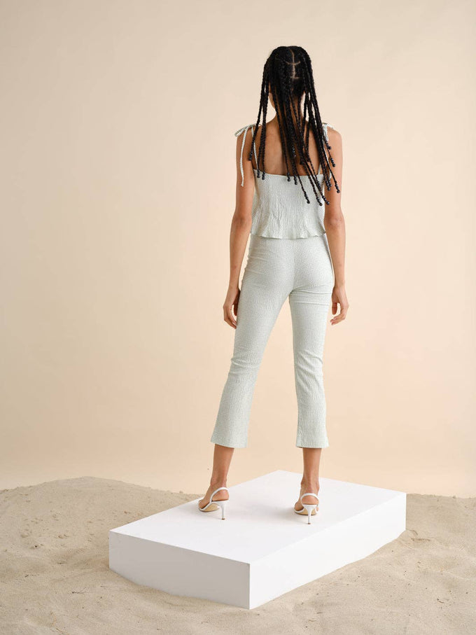 Pantaloni Relevo a quadretti vichy
