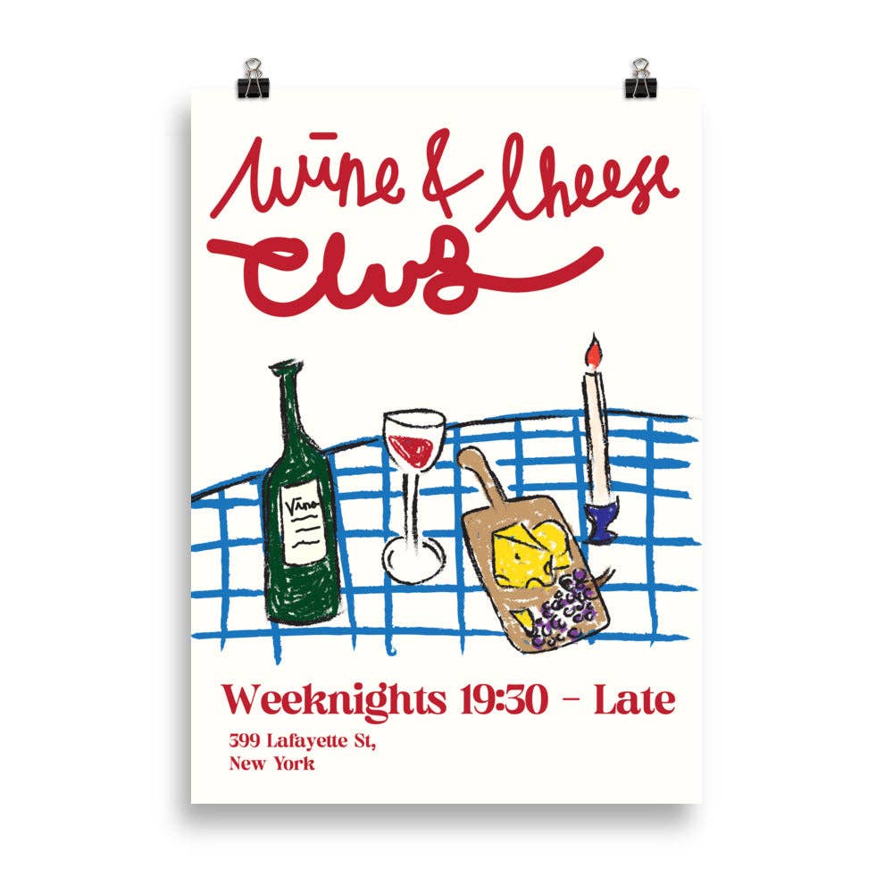 Locandina Wine & Cheese Club
