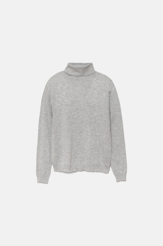 Maglione dolcevita in maglia