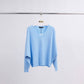 Maglione oversize con scollo a V in misto viscosa