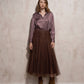 Gonna midi in tulle elegante