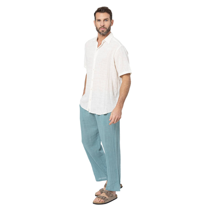 Pantaloni lunghi estivi in cotone boho