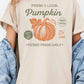T-shirt oversize con stampa zucca Fresh & Local