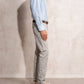 Pantaloni chino skinny in cotone stretch da uomo