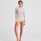 Maglia in lana Thyra a manica lunga color Lunar Rock