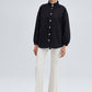 Giacca bomber oversize in denim