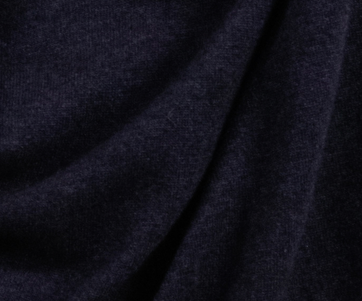 Maglione dolcevita in misto cashmere senza cuciture