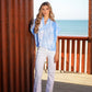 Blusa tie-dye in cotone