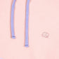 Felpa oversize donna color block rosa con cappuccio