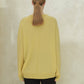Maglione girocollo classico in misto cashmere