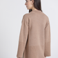Maglione jacquard a rombi in maglia