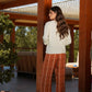 Maglia leggera donna scollo a V