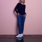 Jeans skinny da donna in denim elasticizzato