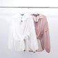 Camicia trasparente con nodo