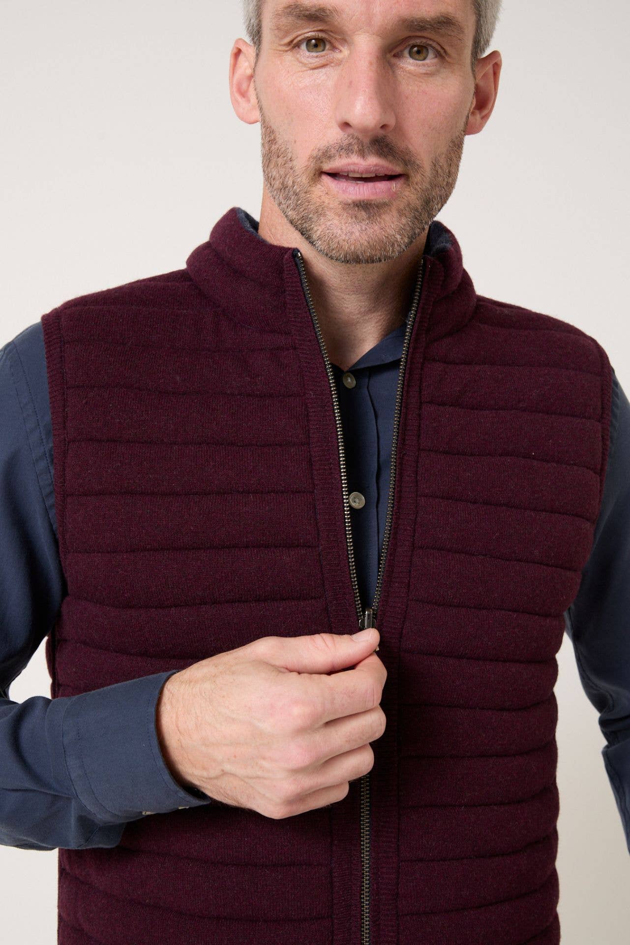 Gilet imbottito reversibile uomo Brunch