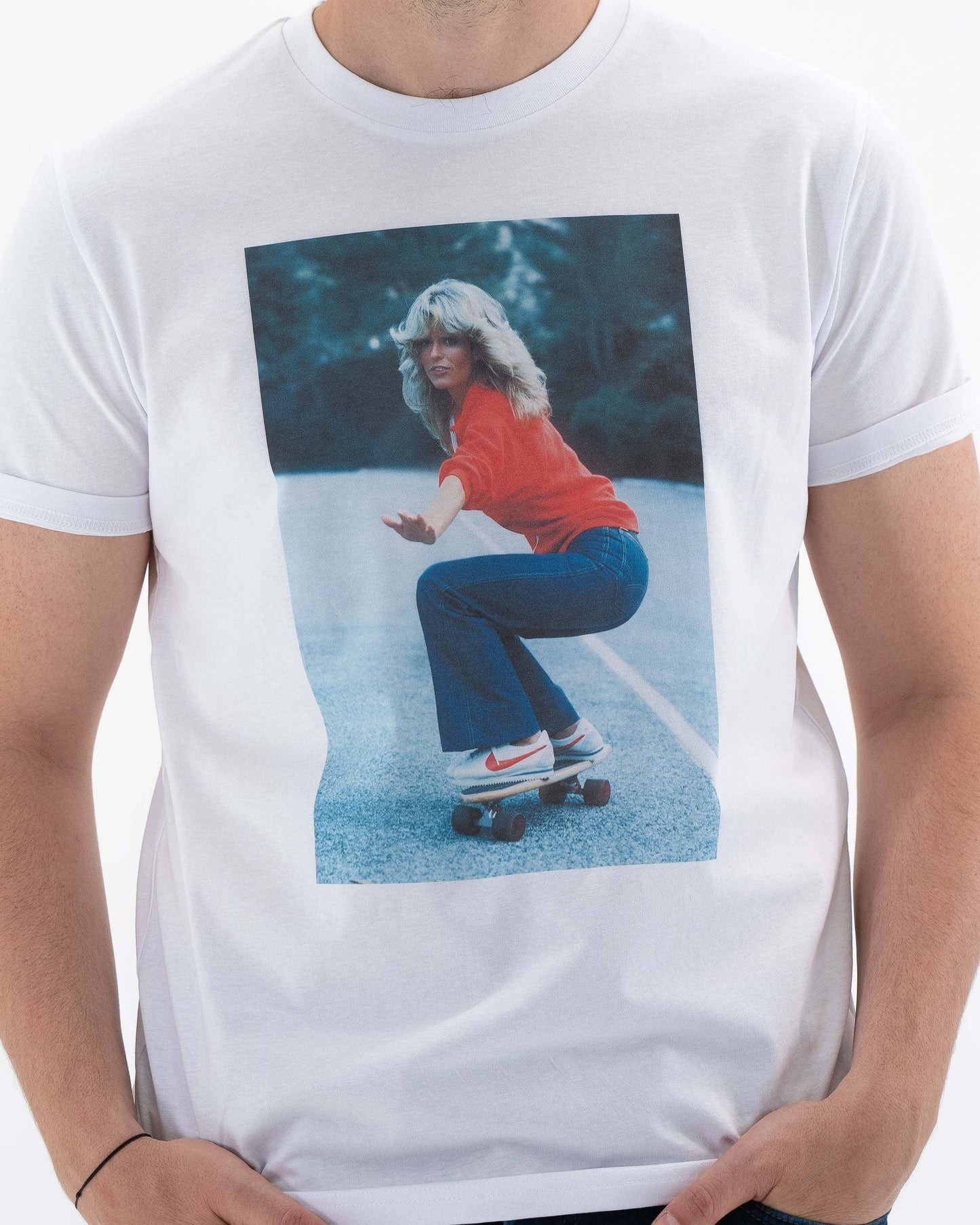 T-shirt unisex vintage Farrah Fawcett