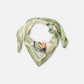 Foulard con stampa marina