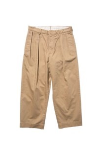 Pantaloni chino beige relaxed fit
