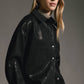 Camicia nera con paillettes