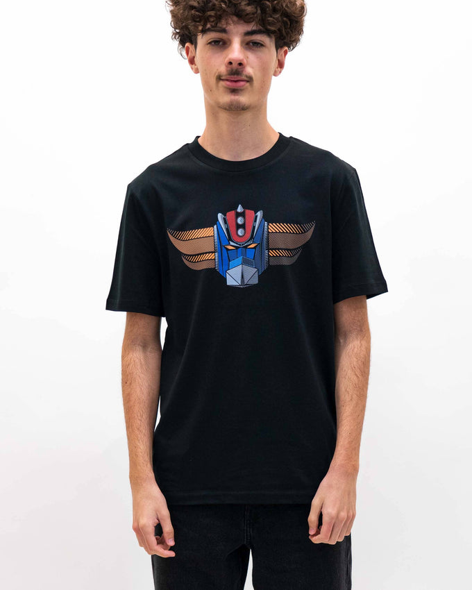 T-shirt uomo con stampa robot Goldorak