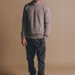 Pantaloni da arrampicata in cotone Ecodye grigio scuro