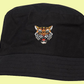 Cappello da pescatore nero Tiger Soul