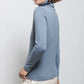 Maglione dolcevita in maglia rasata