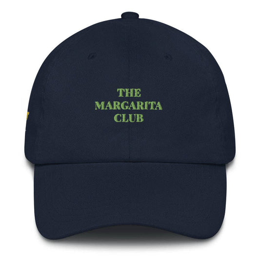 Cappellino dad hat con ricamo “The Margarita Club”