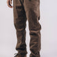 Pantaloni da arrampicata in cotone Ecodye marrone Poplar