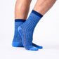 Calze Club in Cotone Spesso Blu
