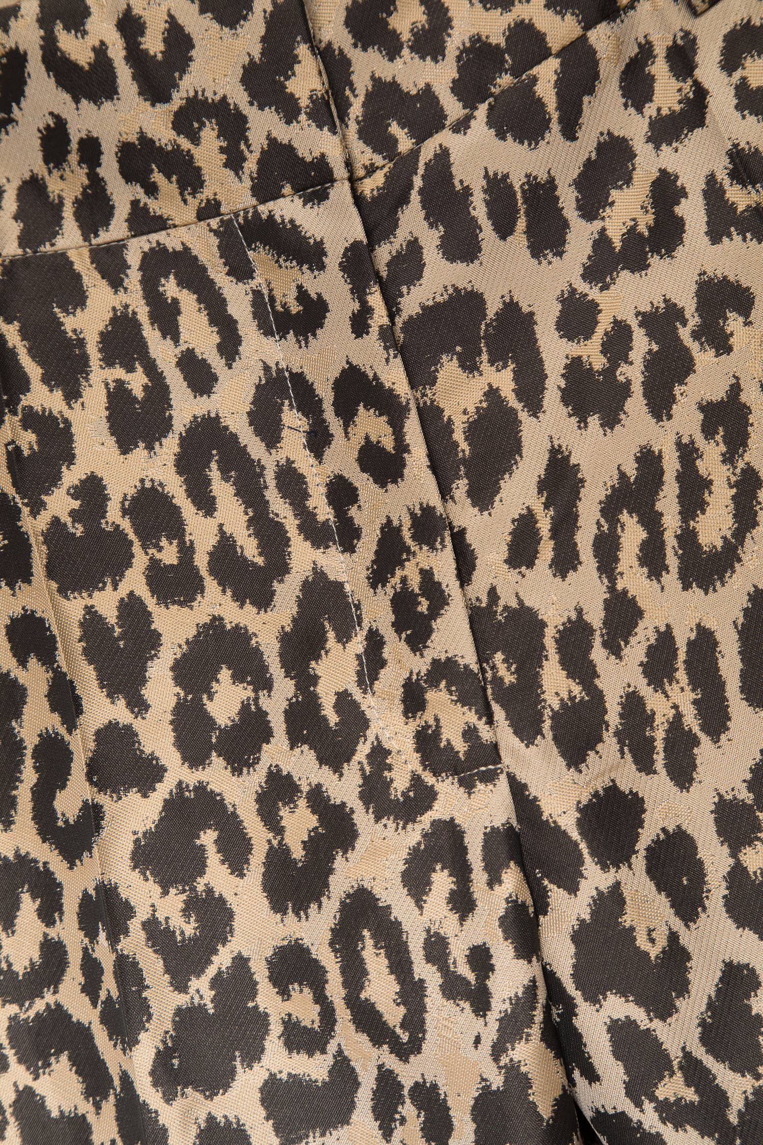Pantaloni a sigaretta animalier
