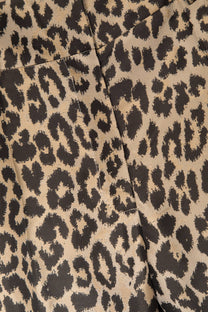 Pantaloni a sigaretta animalier