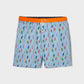 Boxer in cotone biologico con stampa windsurf