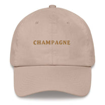 Cappellino baseball ricamato Champagne