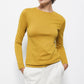 Maglione in maglia rasata girocollo