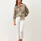Blusa animalier tropicale