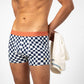 Boxer in cotone biologico a quadretti