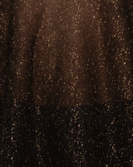 Mini kimono glitterato in maglia 3D