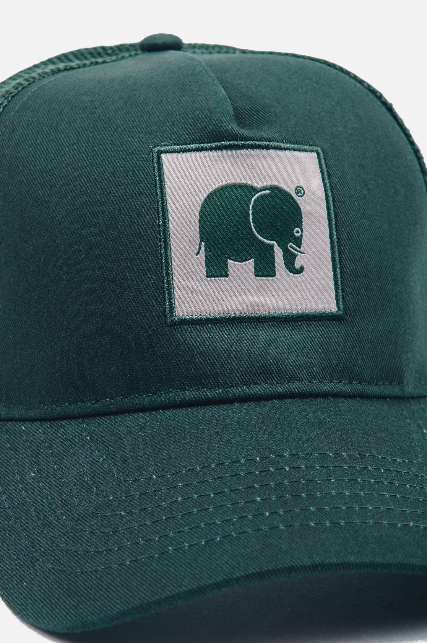 Cappellino trucker tonal verde giungla