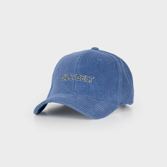 Cappellino in velluto blu