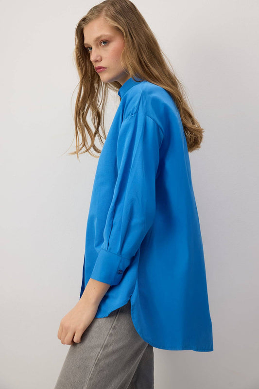 Camicia basic con tasche