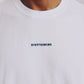 T-shirt oversize con scritta Overthinking