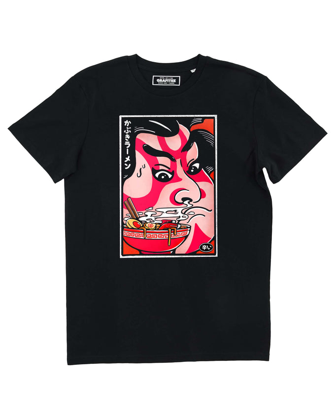 T-shirt Kabuki e Ramen in Cotone Biologico