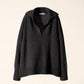 Polo relaxed in misto cashmere