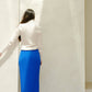Dolcevita a coste in lana merino extra fine
