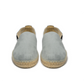 Espadrillas in pelle scamosciata con suola in juta