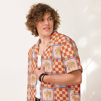 Camicia da piscina Mallorca oversize unisex con protezione solare UPF50+