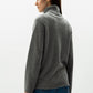 Maglione dolcevita in misto cashmere senza cuciture
