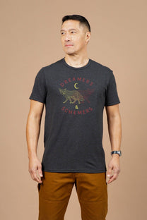 T-shirt uomo Dreamers & Schemers nera